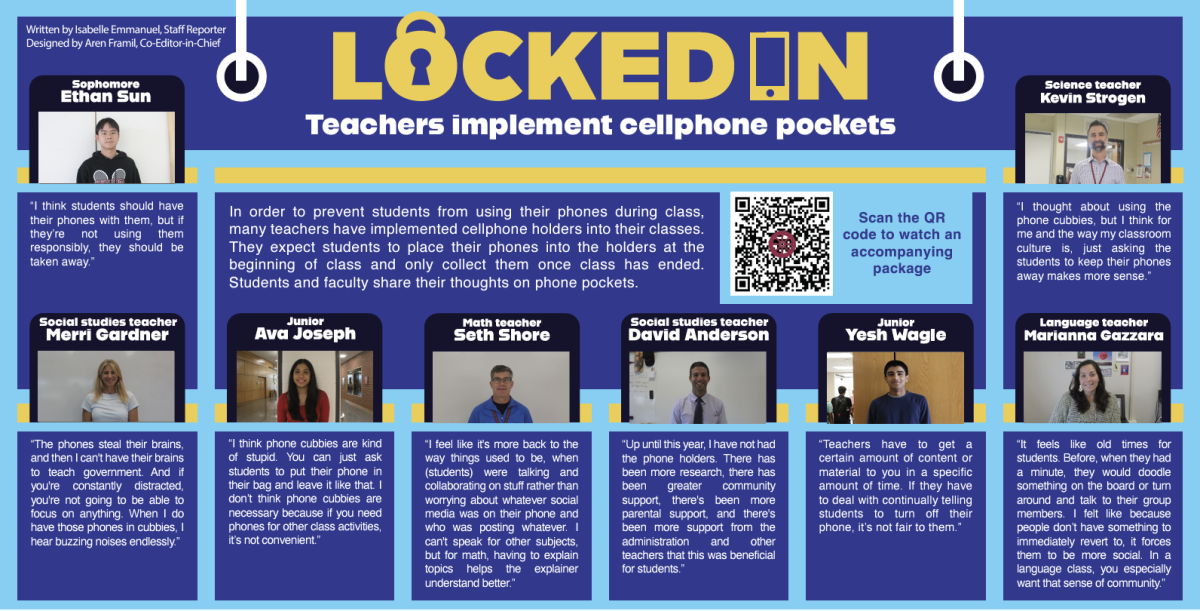 Locked In: Teachers implement cellphone pockets